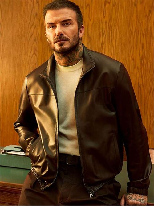 Giacca in pelle nappa BOSS by Beckham Hugo Boss | 50562919210